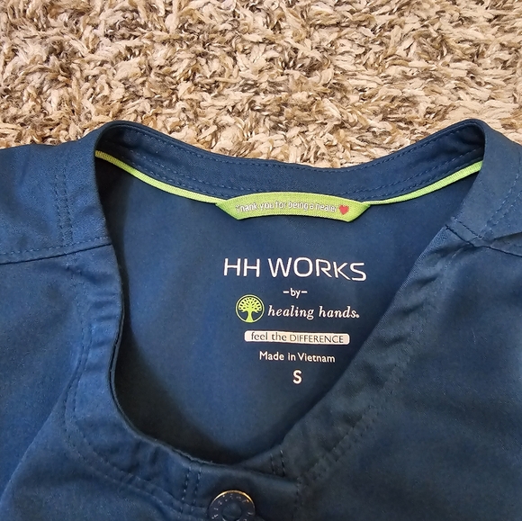 Healing Hands Scrub Jacket - Picture 3 of 3